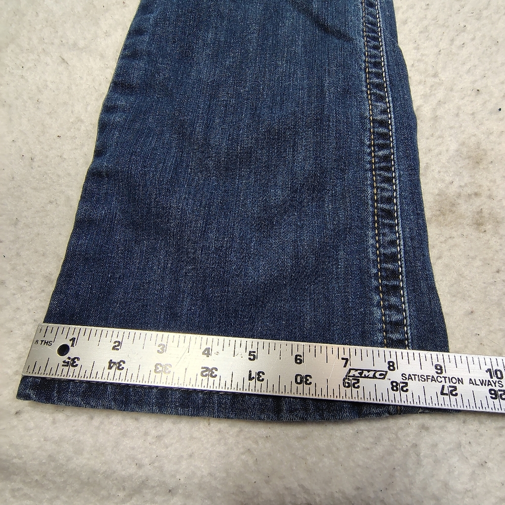 Ariat Jeans Womens Size 29R Festival Blue Mid Stretch Entwined Bootcut 10025286 - Picture 7 of 15